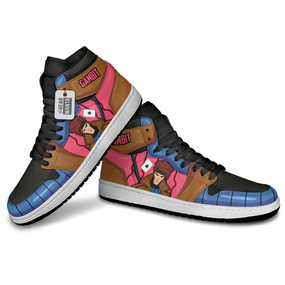 Gambit Remy LeBeau J1s Sneakers Movies Custom Shoes