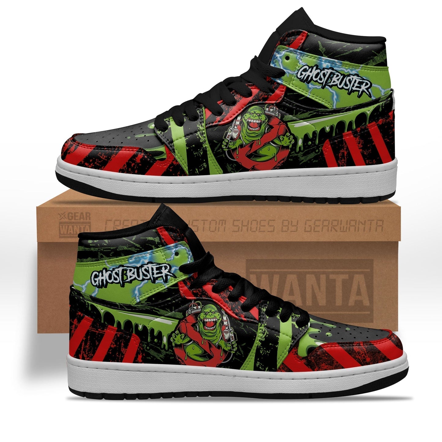 Ghostbuster J1 Sneakers Custom Shoes Funny