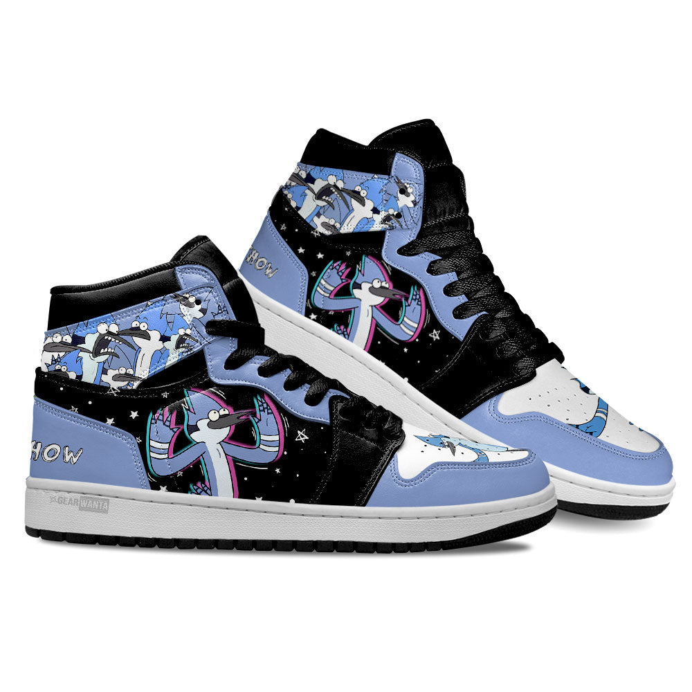 Regular Show Mordecai J1s Sneakers Sneakers For Cartoon Fans