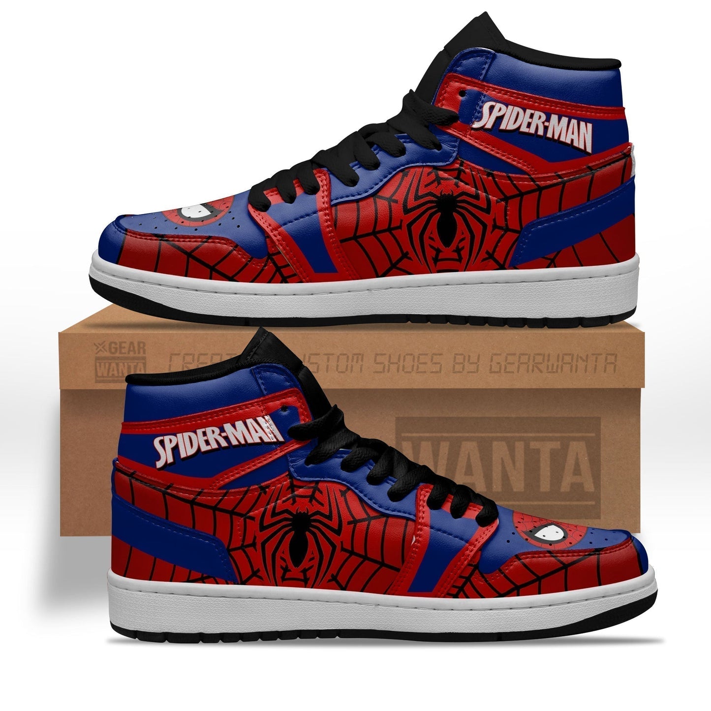 Spider-Man J1 Sneakers Custom For Fans