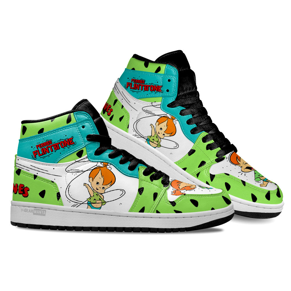 The Flintstones Pebbles Flintstone J1s Sneakers