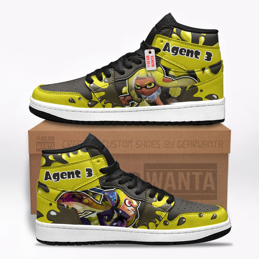 Agent 3 Splatoon J1s Sneakers Custom For Fans TT20