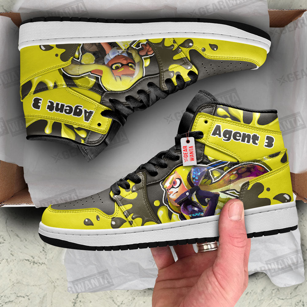 Agent 3 Splatoon J1s Sneakers Custom For Fans TT20