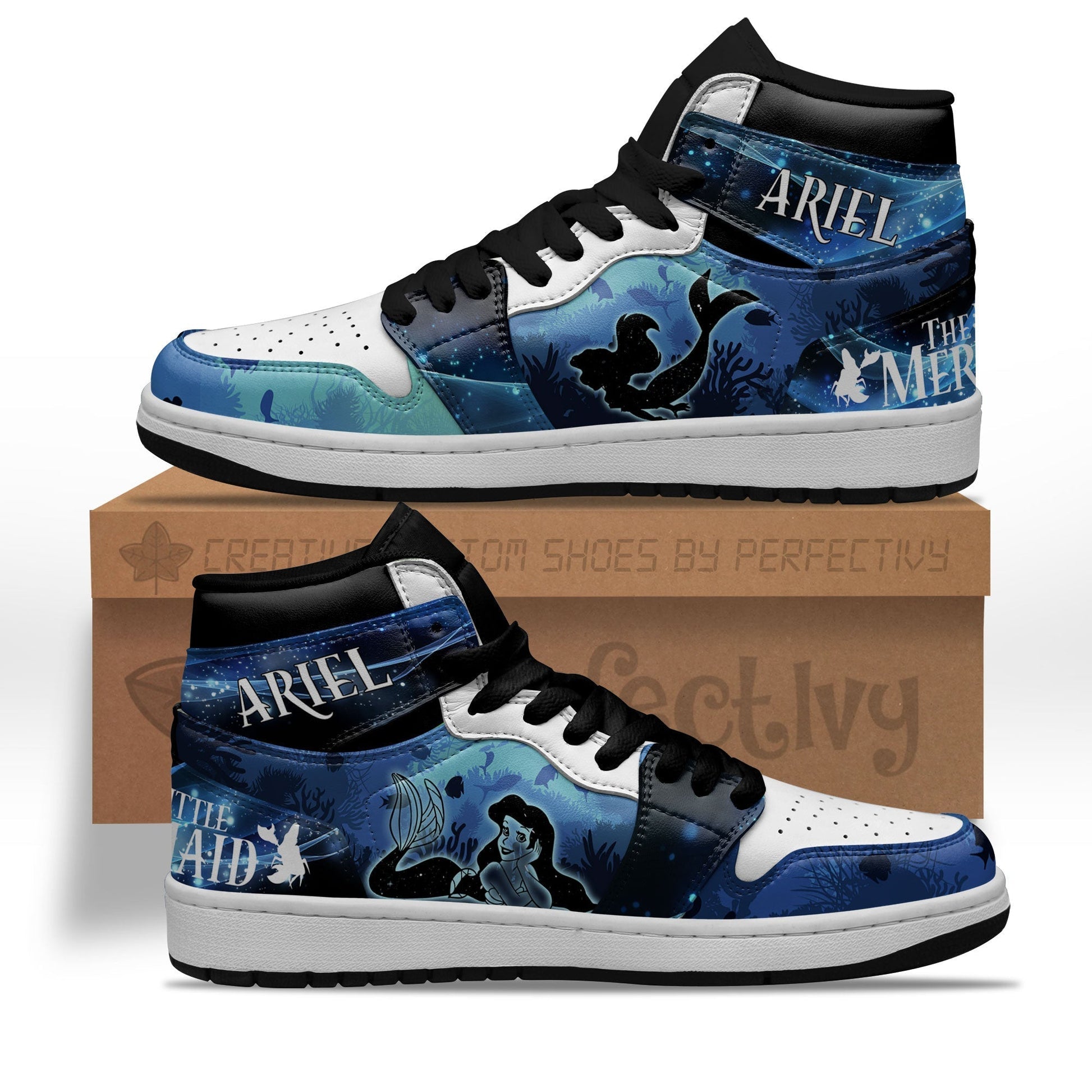 Ariel Silhouette J1s Sneakers Custom For Fans Sneakers PT10