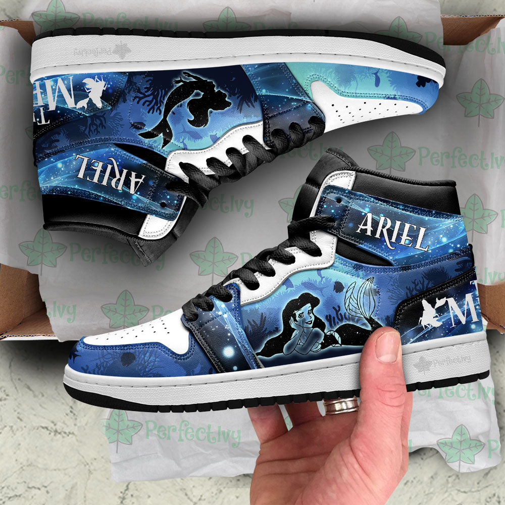 Ariel Silhouette J1s Sneakers Custom For Fans Sneakers PT10