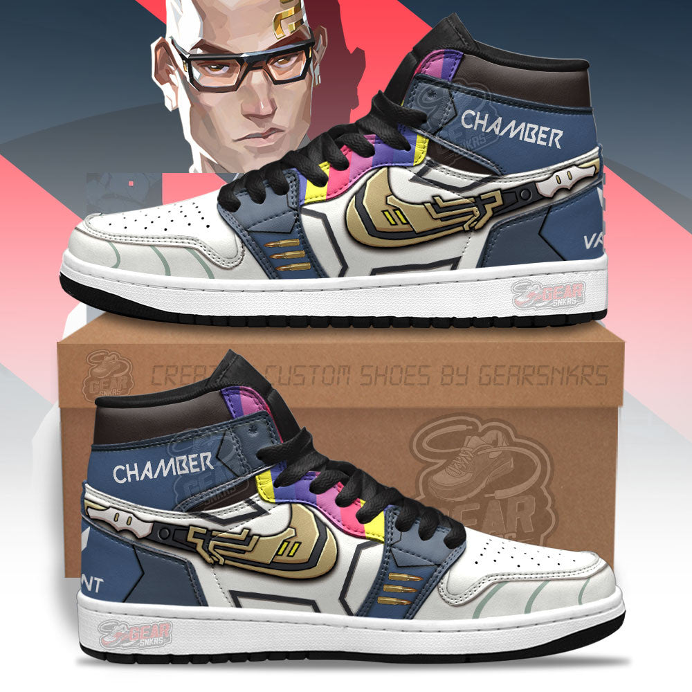 Chamber Valorant Agent J1s Sneakers Gifts Idea For Fans MN13