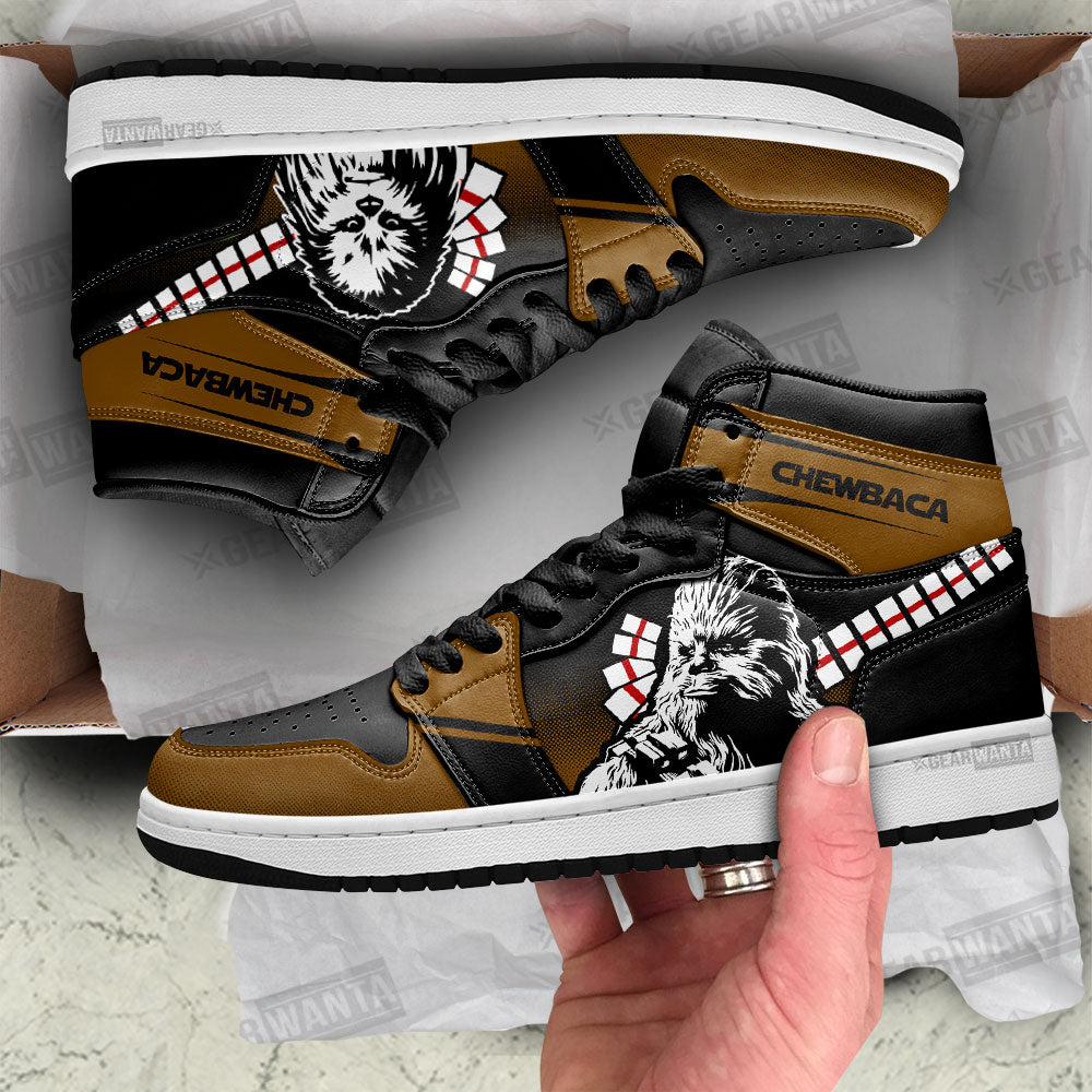 Chewbaca Star Wars J1s Sneakers Gifts Idea For Fans TT26