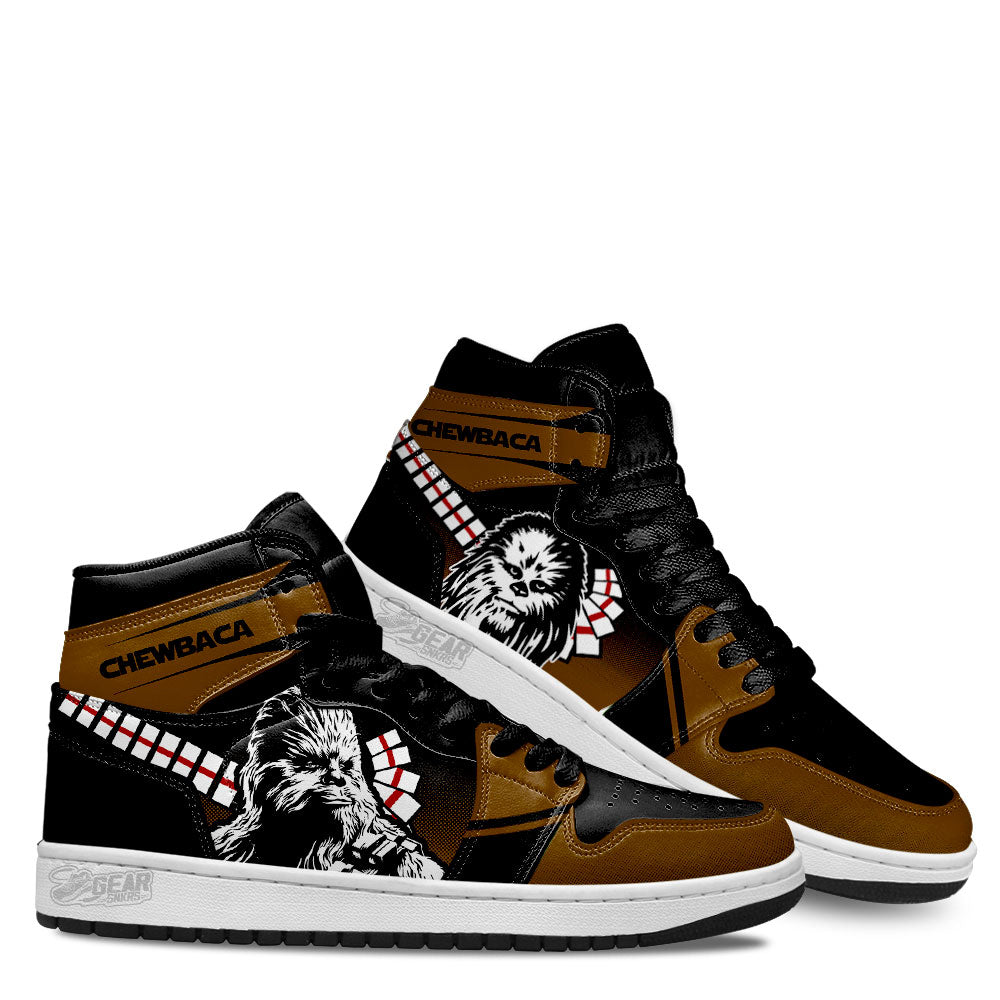 Chewbaca Star Wars J1s Sneakers Gifts Idea For Fans TT26