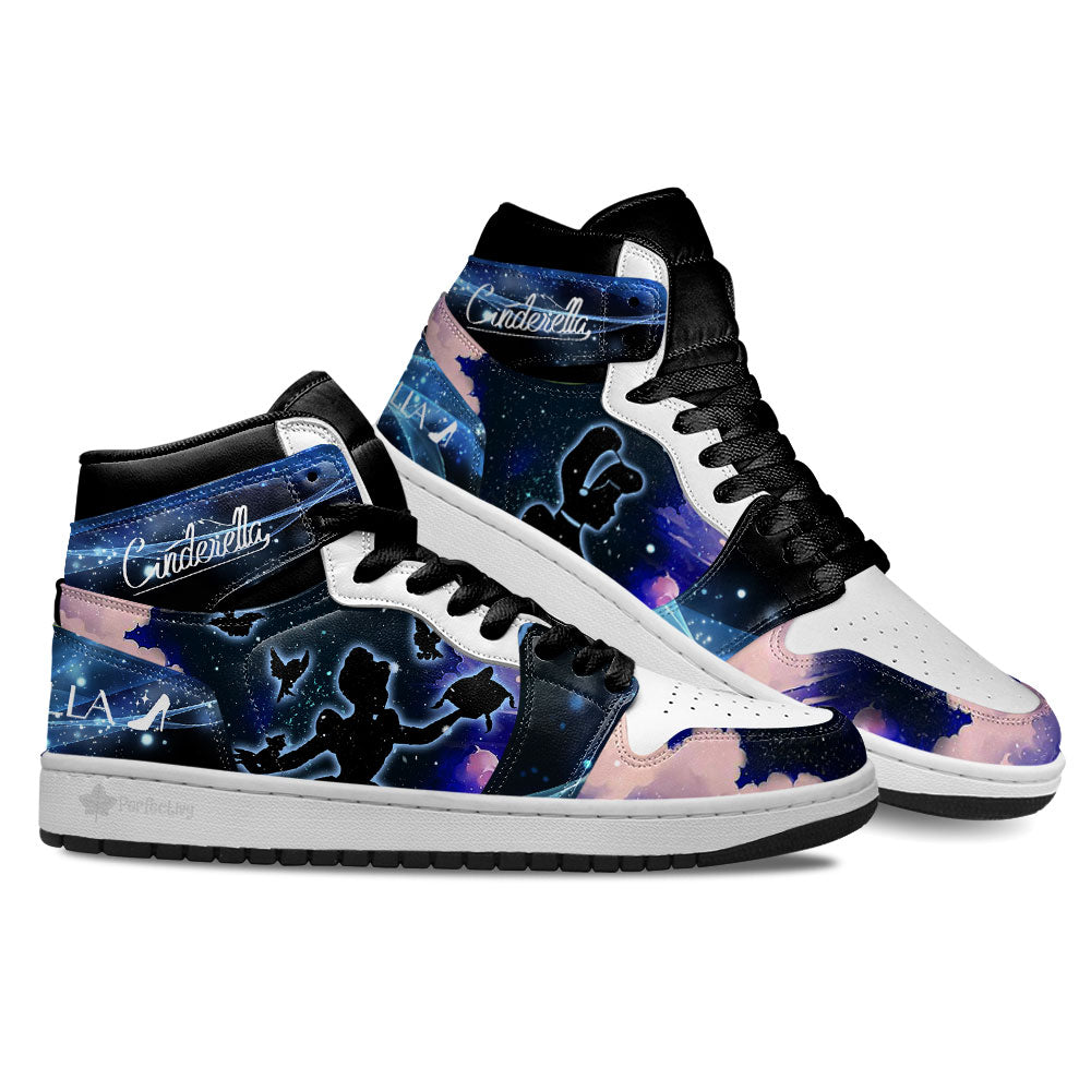 Cinderella Silhouette J1s Sneakers Custom For Fans Sneakers PT10