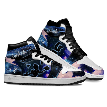 Cinderella Silhouette J1s Sneakers Custom For Fans Sneakers PT10