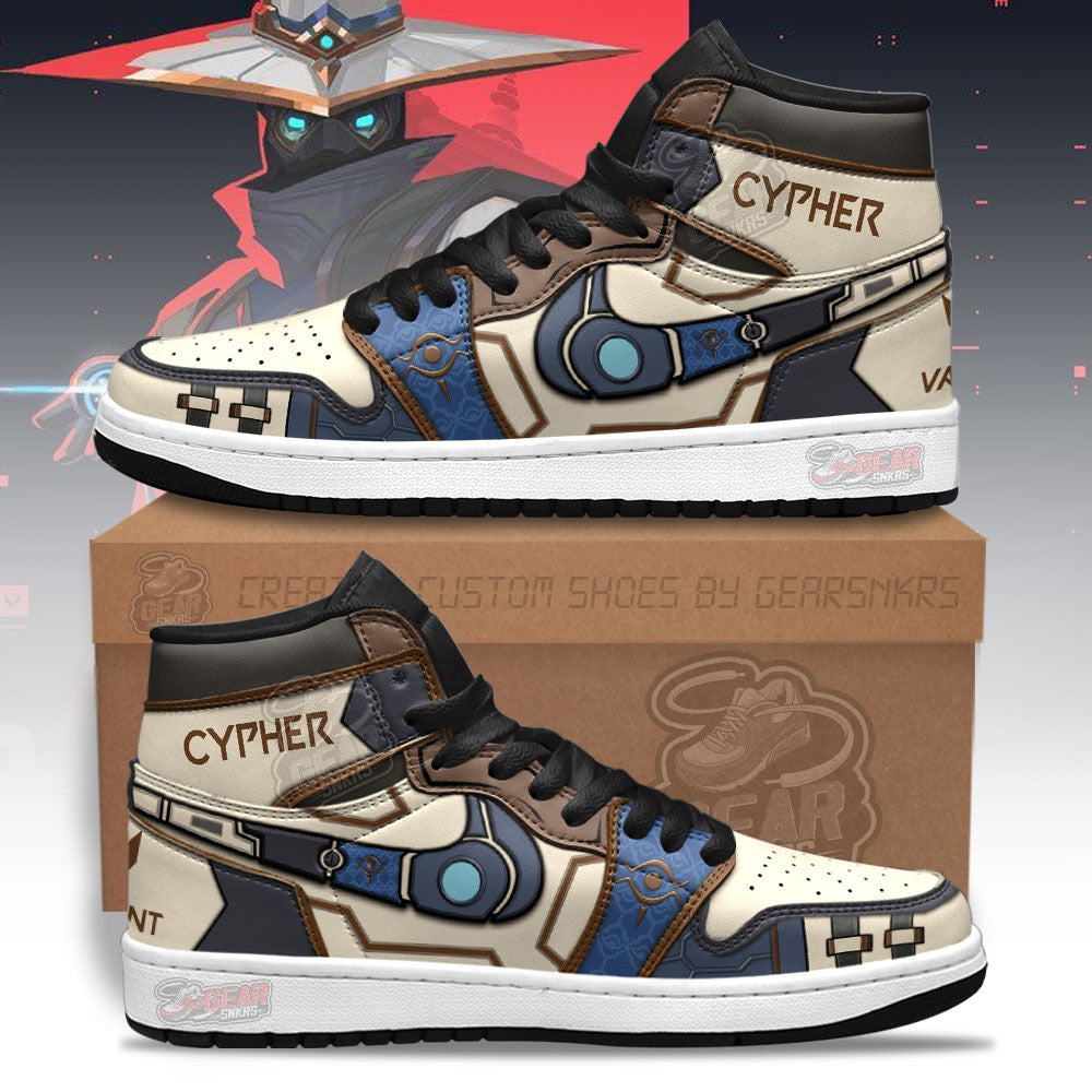 Cypher Valorant Agent J1s Sneakers For Gamer MN13