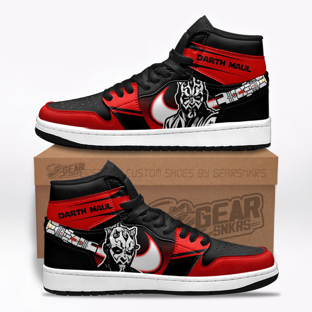 Darth Maul Star Wars J1s Sneakers Gifts Idea For Fans TT26