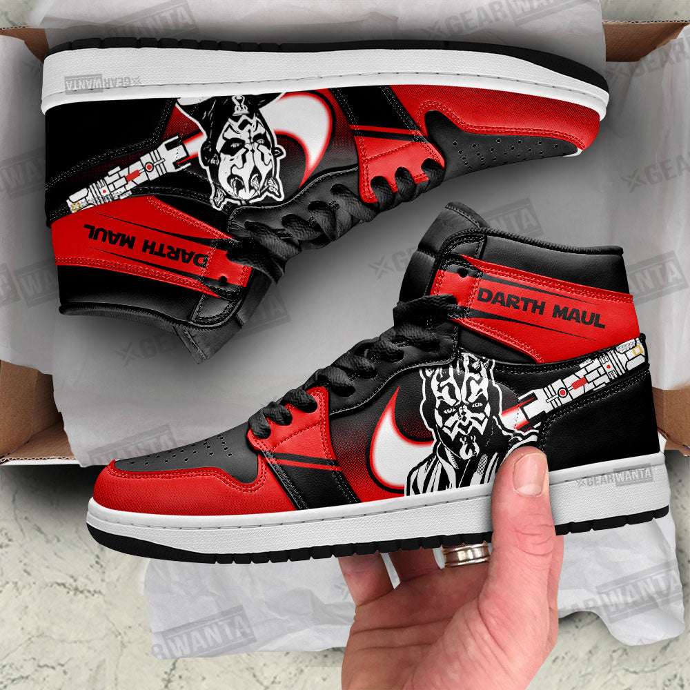 Darth Maul Star Wars J1s Sneakers Gifts Idea For Fans TT26