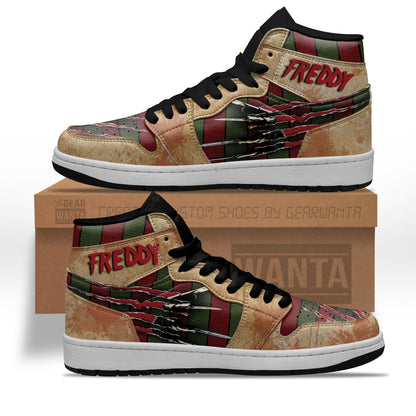 Freddy Krueger J1s Sneakers A Nightmare on Elm Street