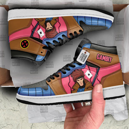 Gambit Remy LeBeau J1s Sneakers Movies Custom Shoes