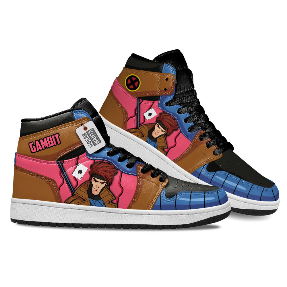Gambit Remy LeBeau J1s Sneakers Movies Custom Shoes