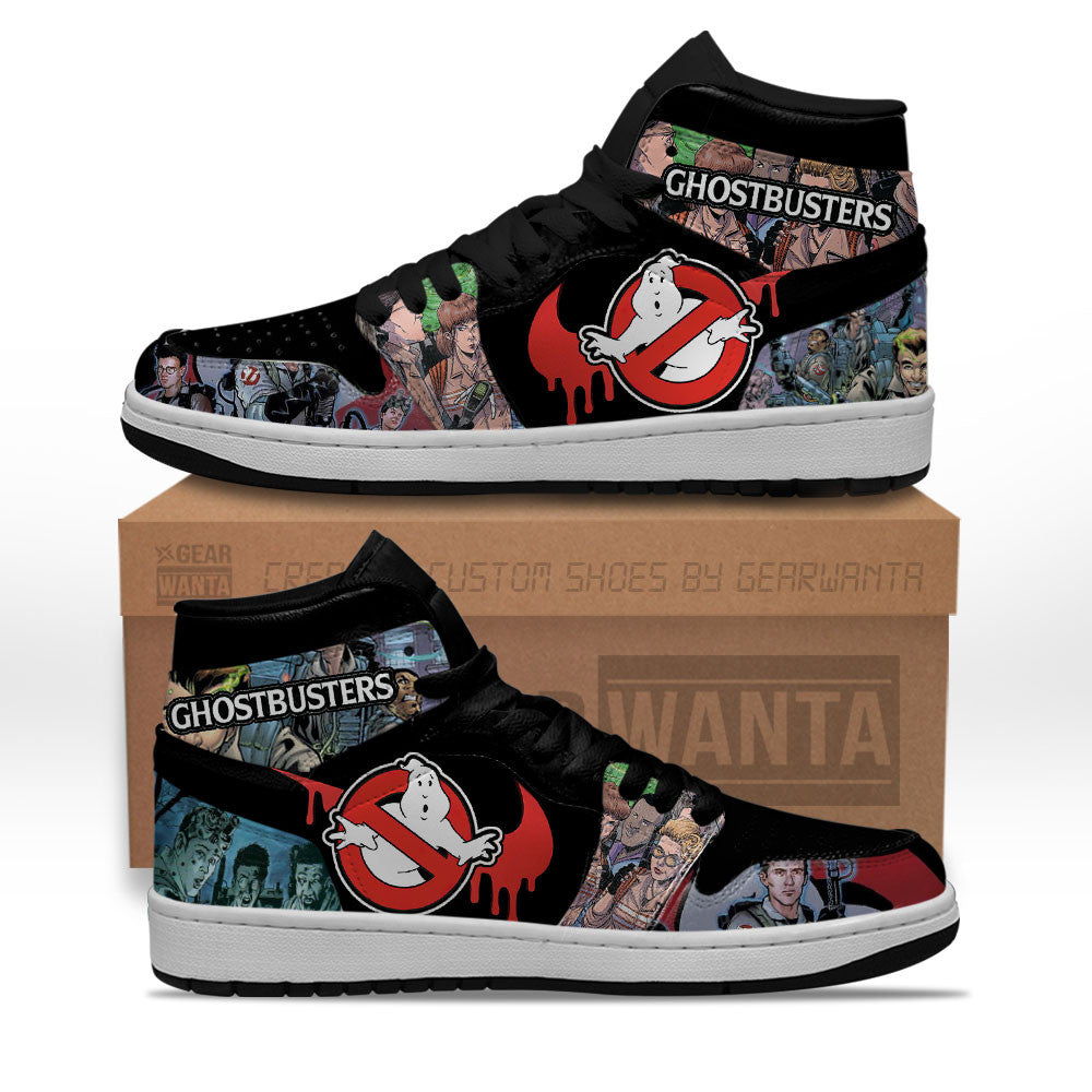 Ghostbusters J1 Sneakers Custom For Movies Fans