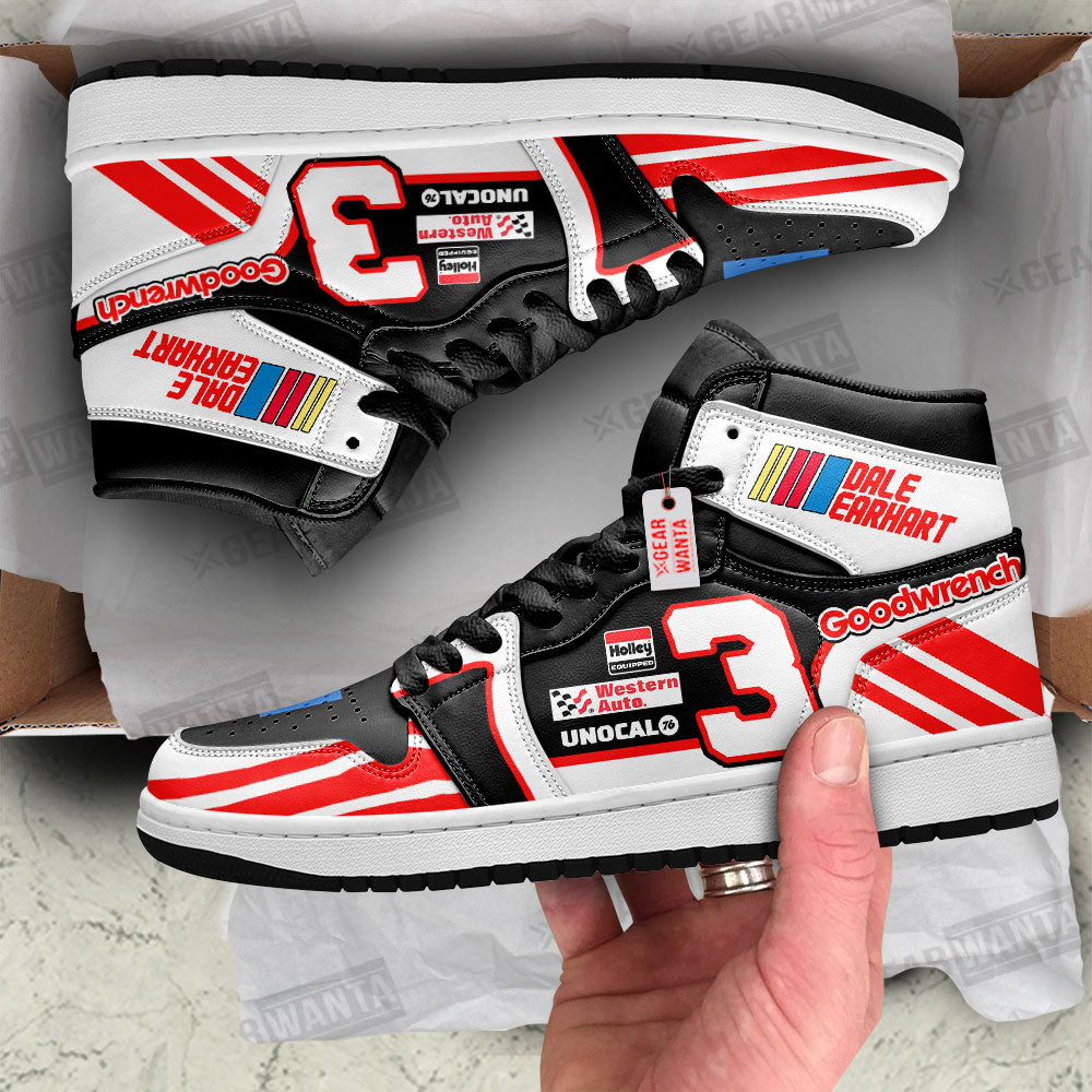 Goodwrench Earnhardt J1s Sneakers Custom #3 Sneakers