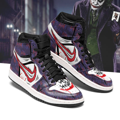 Joker Smile J1s Sneakers Why So Serious