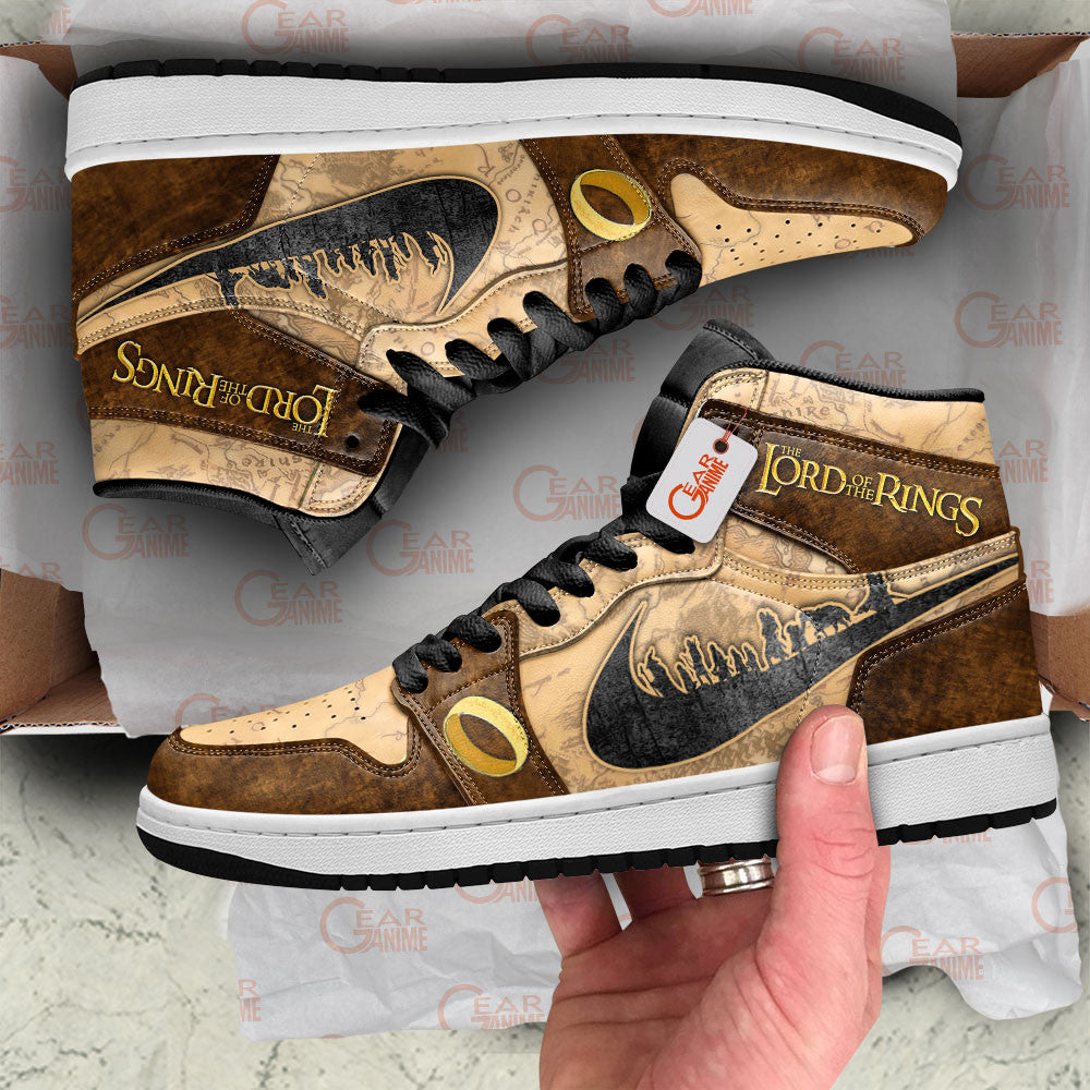 Lord Of The Rings J1 Sneakers Custom