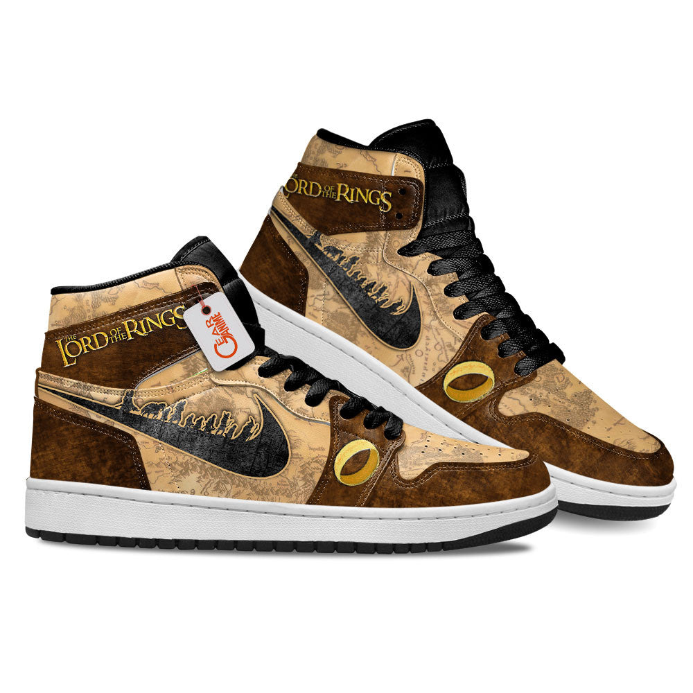 Lord Of The Rings J1 Sneakers Custom