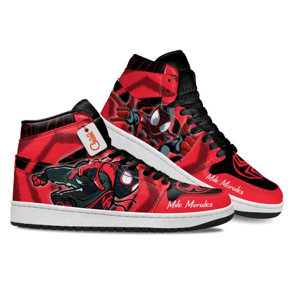 Miles Morales J1 Sneakers Custom For Fans
