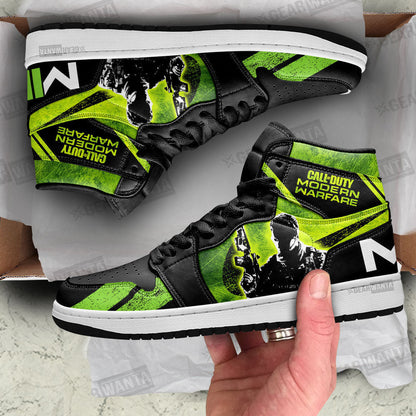 Modern Warefare Call Of Duty J1s Sneakers Gifts Idea For Fans TT27