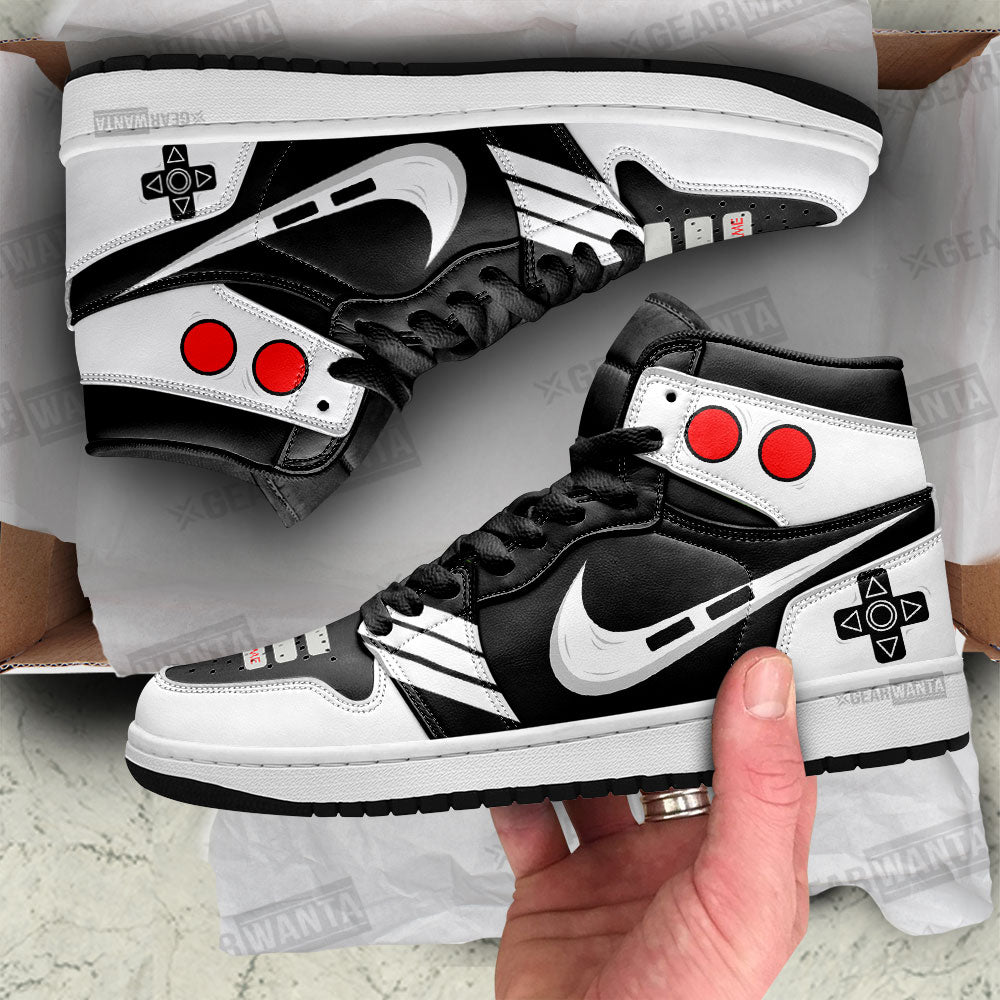 Nitendo Game Controller J1s Sneakers Custom For Gamers