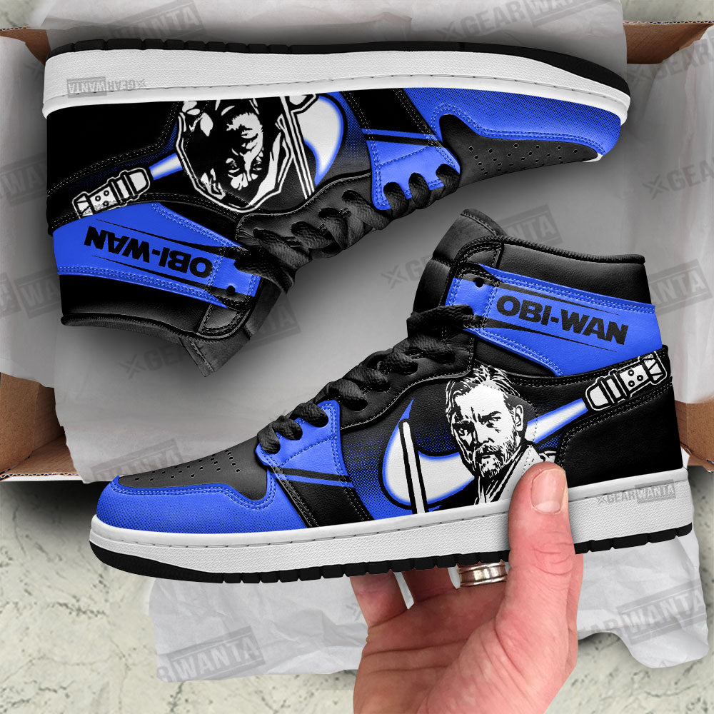 Obi Wan J1 Sneakers Star Wars Shoes Custom Gifts Idea For Fans TT26