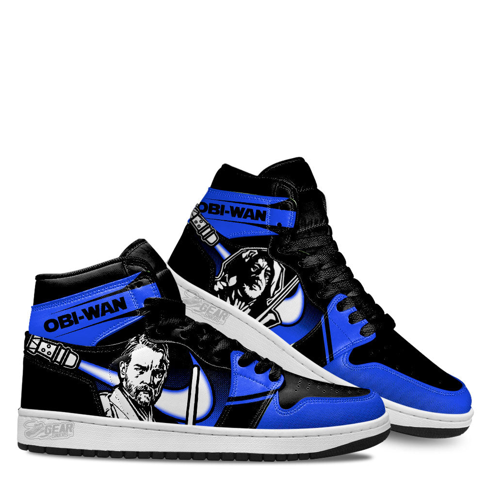 Obi Wan J1 Sneakers Star Wars Shoes Custom Gifts Idea For Fans TT26
