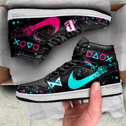 PS4 DualShock 4 Game Controler J1s Sneakers Gifts Idea For Fans TT27