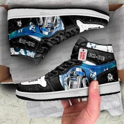 R2-D2 Star Wars J1s Sneakers Custom PT21