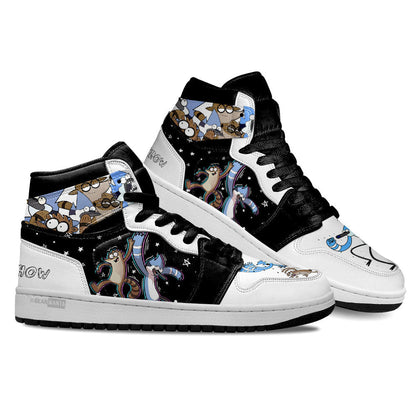 Regular Show Mordecai and Rigby J1s Sneakers
