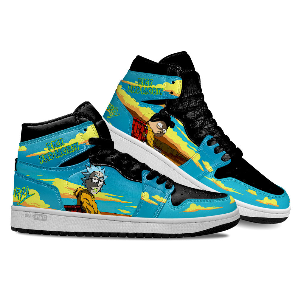 Rick and Morty Crossover Breaking Bad J1S Sneakers