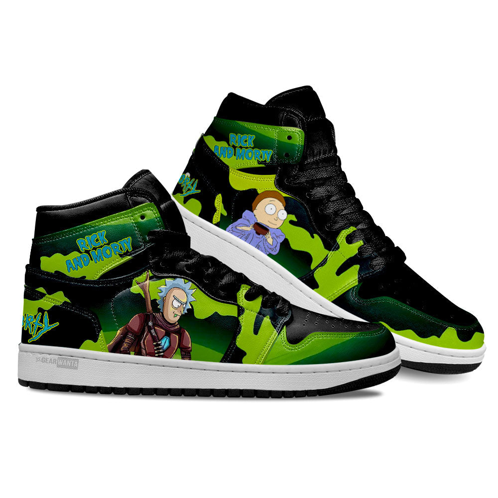 Rick and Morty Crossover Star Wars J1S Sneakers