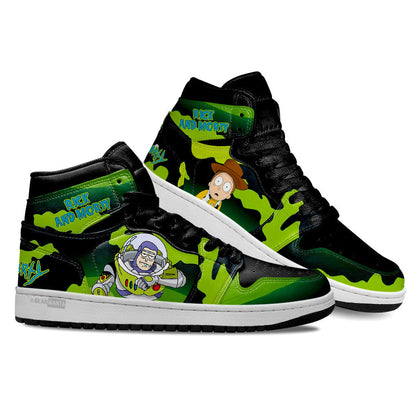 Rick and Morty Crossover Toy Story J1S Sneakers