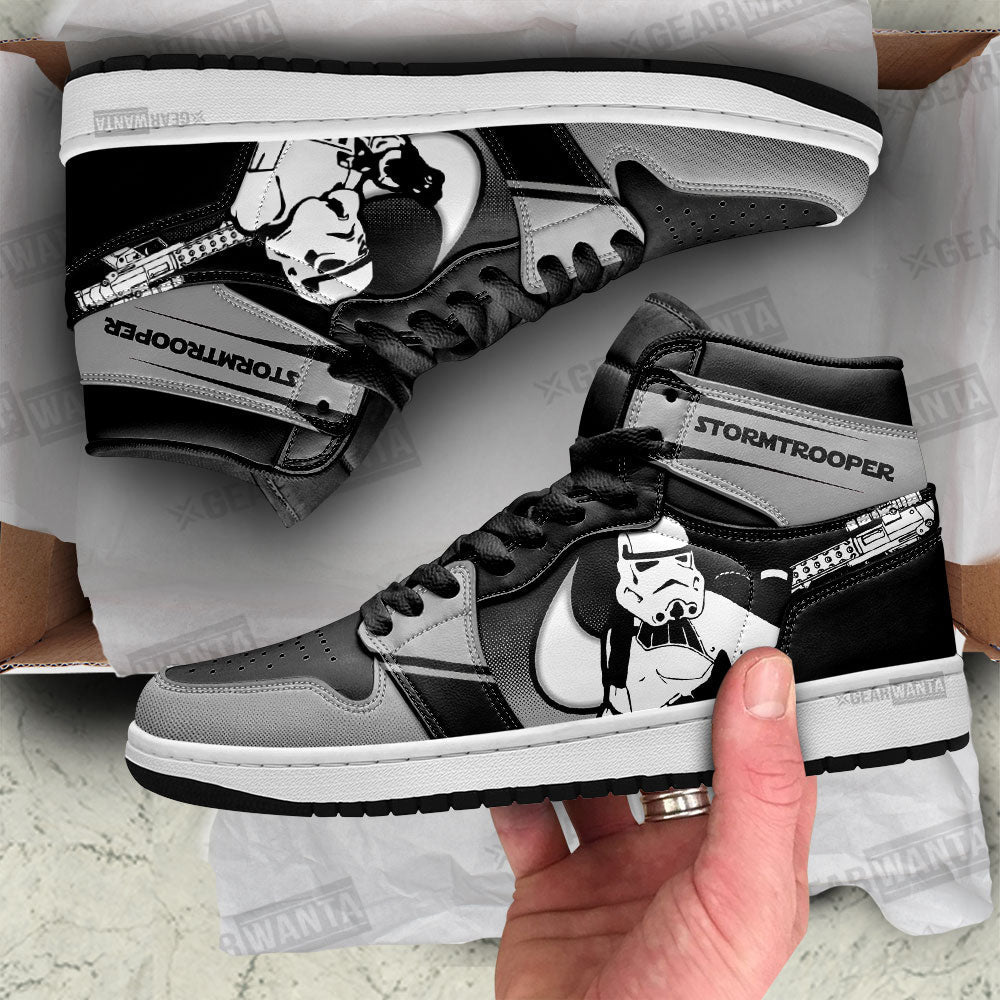 Stormtrooper J1 Sneakers Custom Gifts Idea For Star Wars Fans TT26
