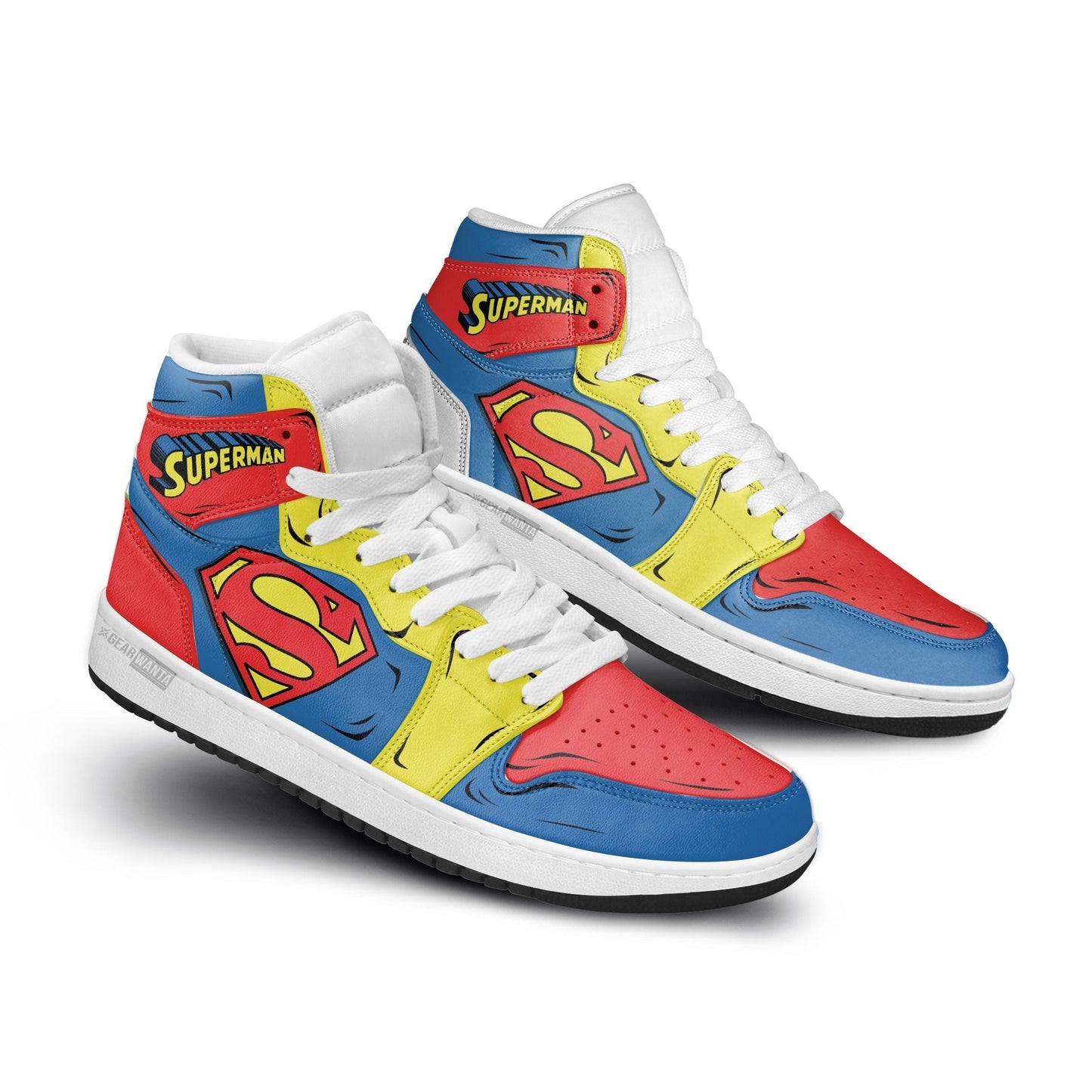 Superman J1 Sneakers Custom Super Heroes Shoes